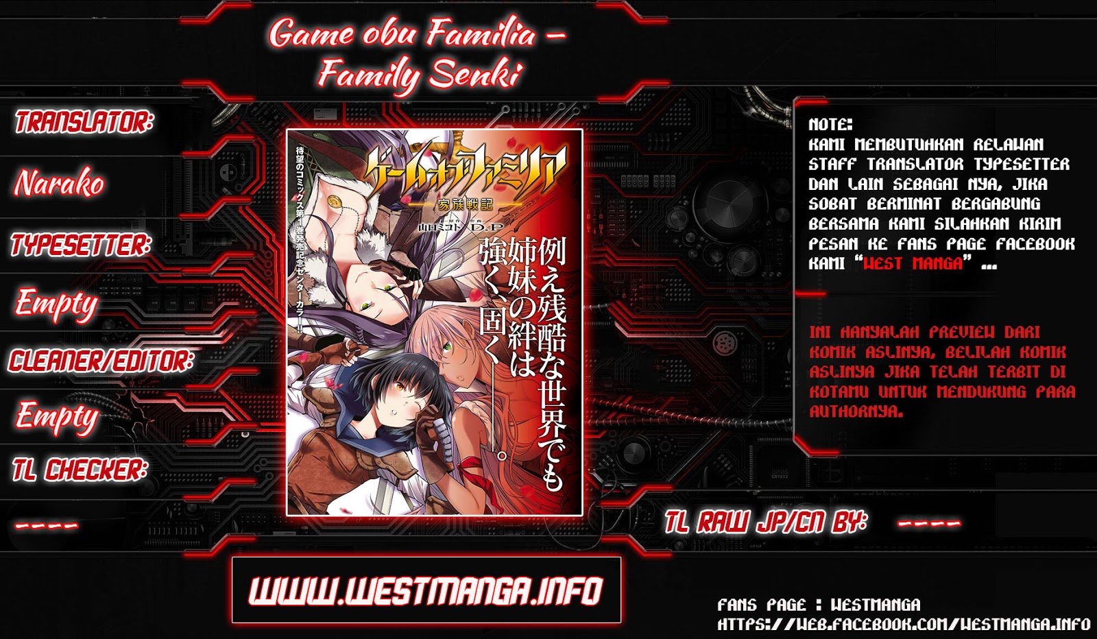 Game obu Familia – Family Senki Chapter 9