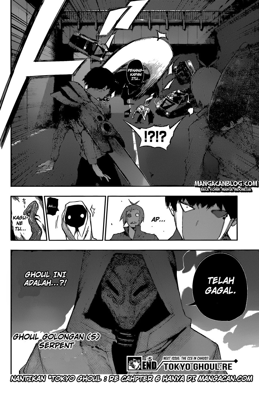 Tokyo Ghoul:re Chapter 05