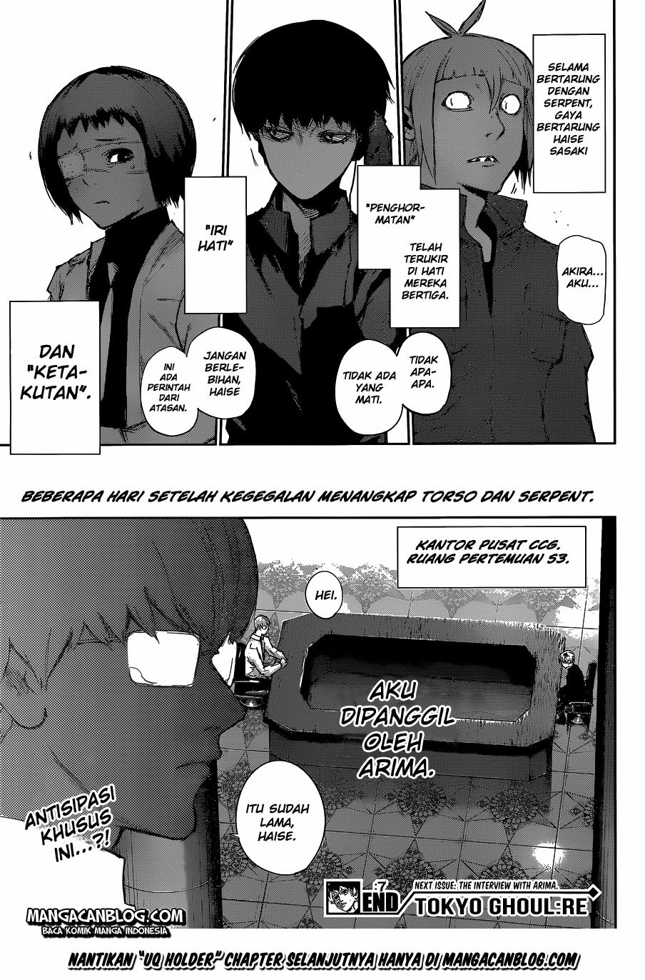 Tokyo Ghoul:re Chapter 07