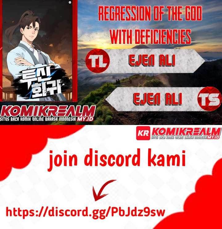 Regression of the God With Deficiencies Chapter 1
