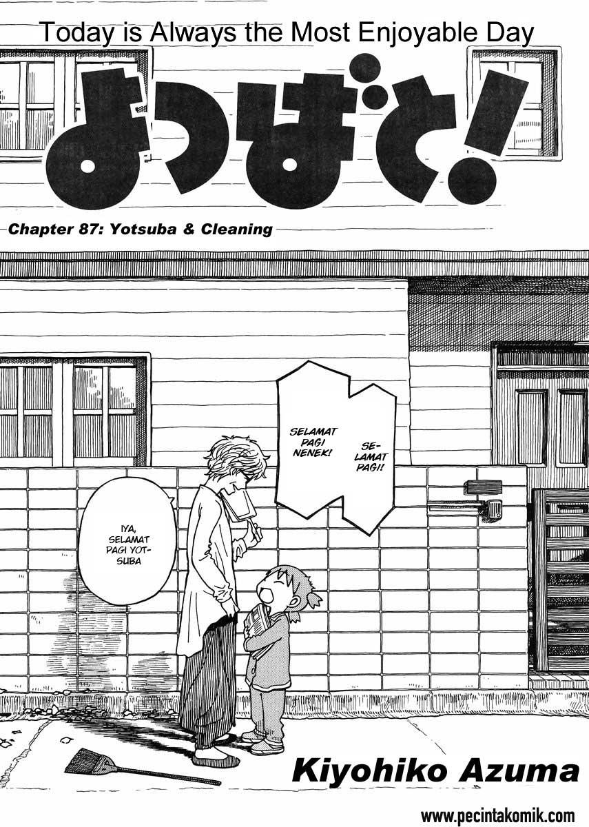 Yotsuba to! Chapter 87