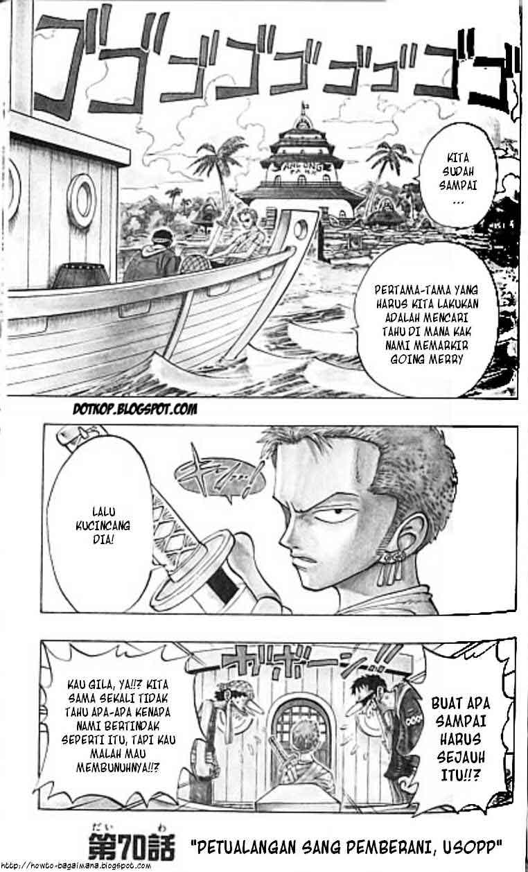 One Piece Chapter 070