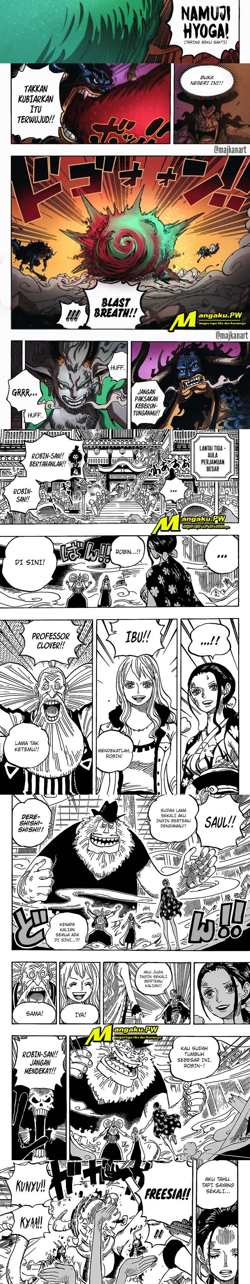 One Piece Chapter 1020