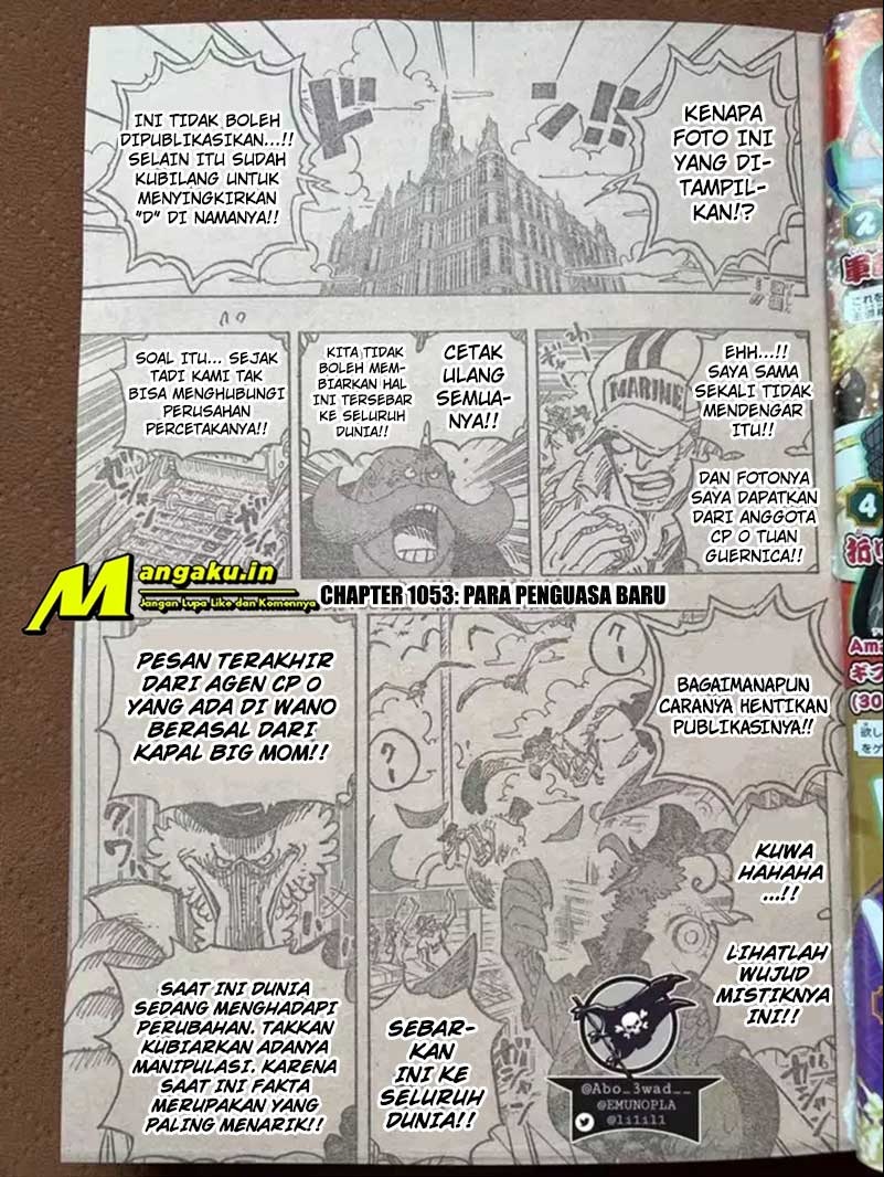 One Piece Chapter 1053A