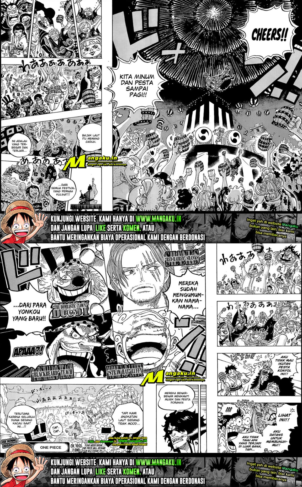 One Piece Chapter 1053B
