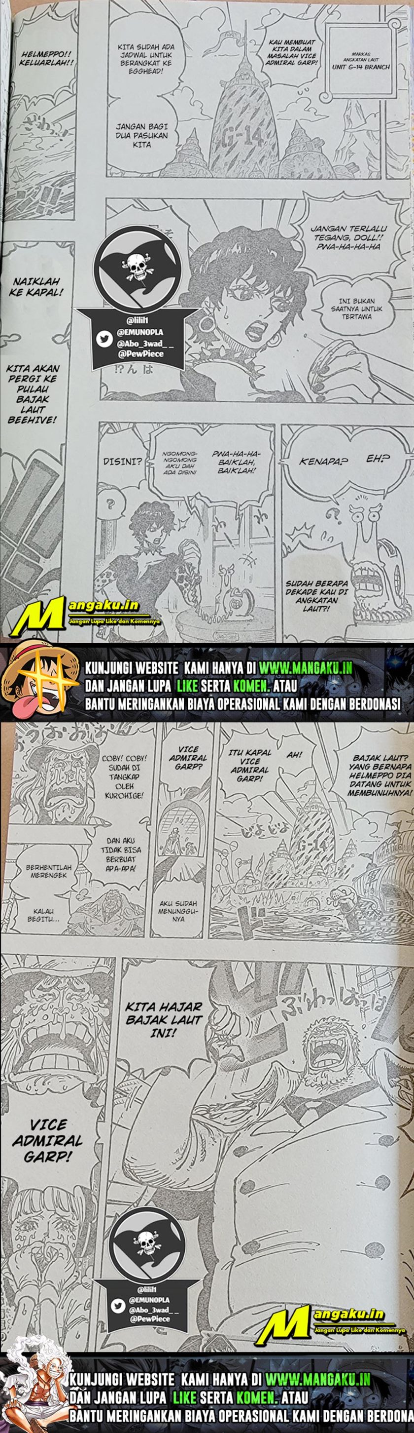 One Piece Chapter 1071.1