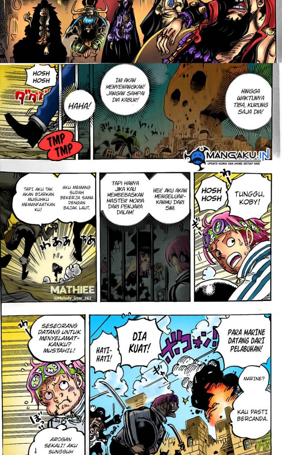 One Piece Chapter 1080