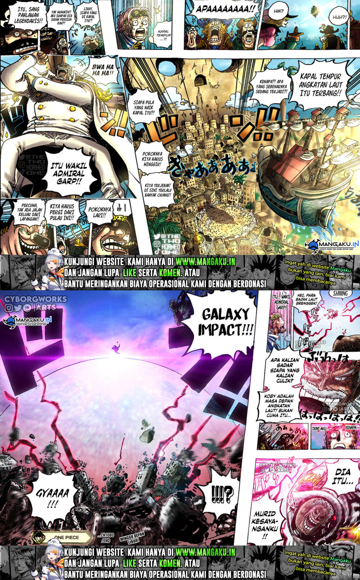 One Piece Chapter 1080