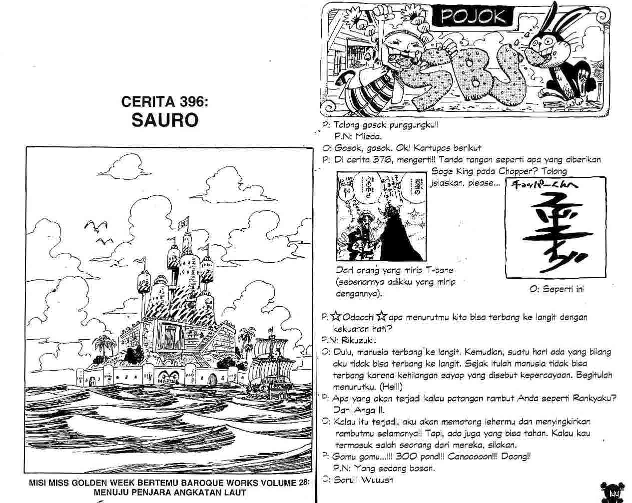 One Piece Chapter 396