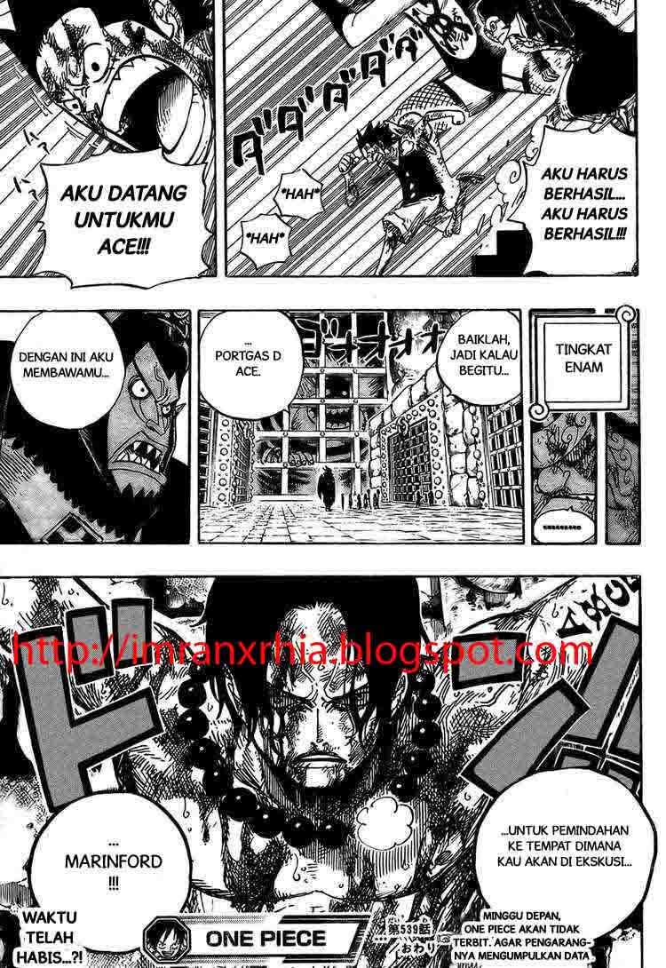 One Piece Chapter 539