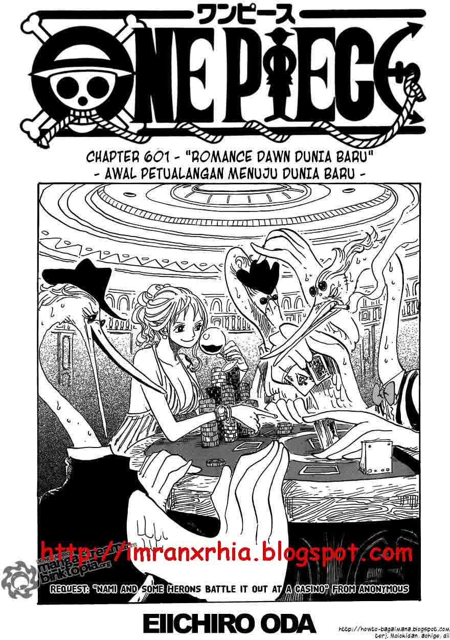 One Piece Chapter 601