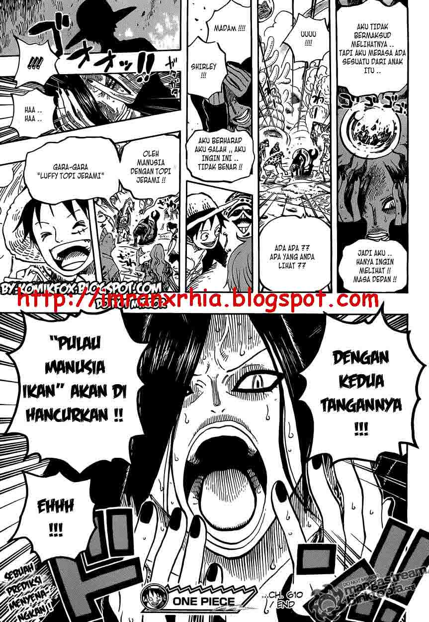 One Piece Chapter 610