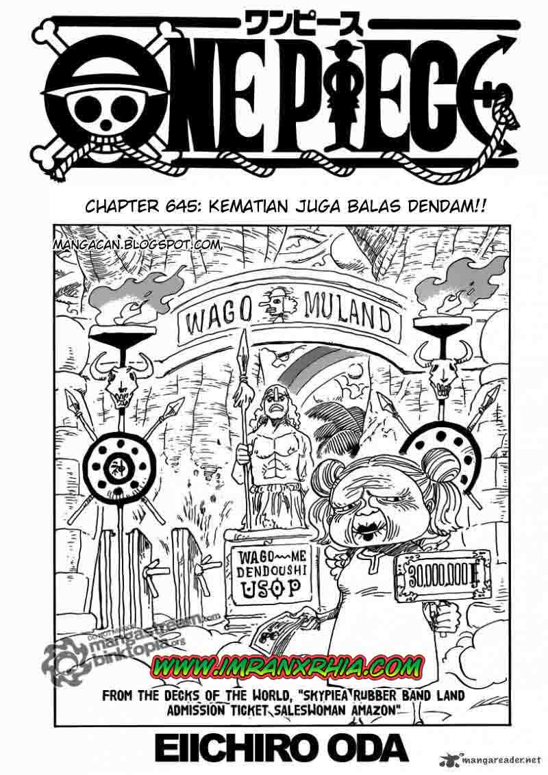 One Piece Chapter 645