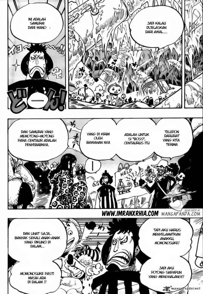 One Piece Chapter 663
