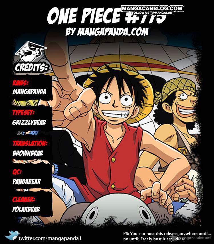 One Piece Chapter 775