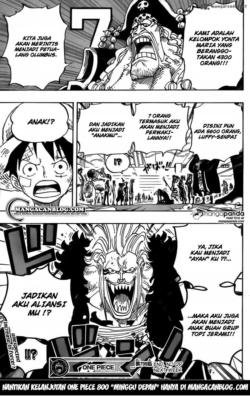 One Piece Chapter 799