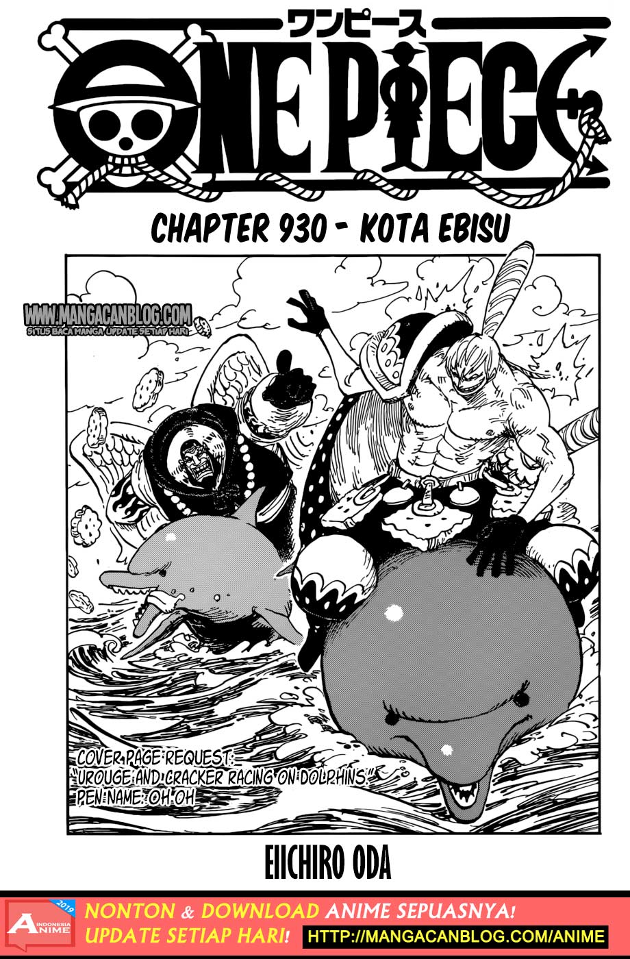 One Piece Chapter 930.5