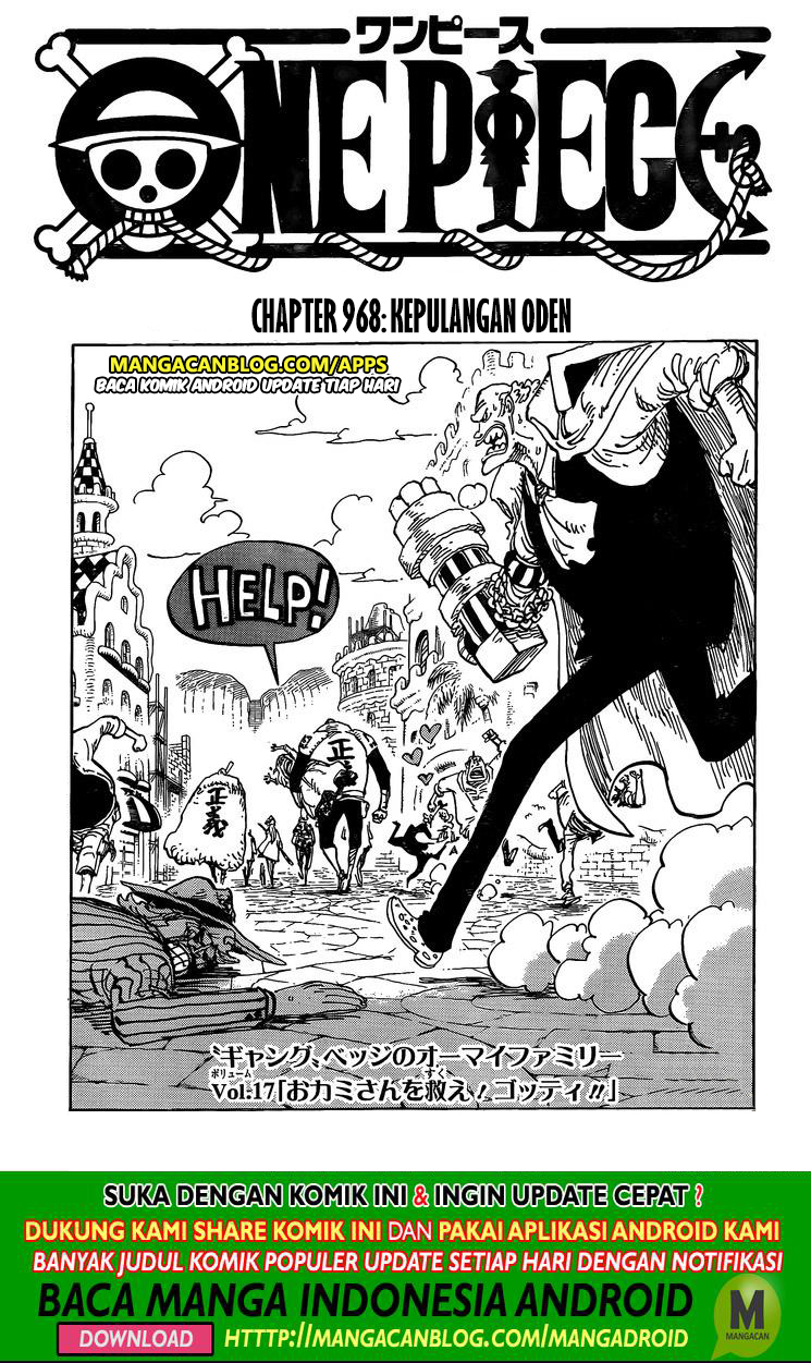One Piece Chapter 968