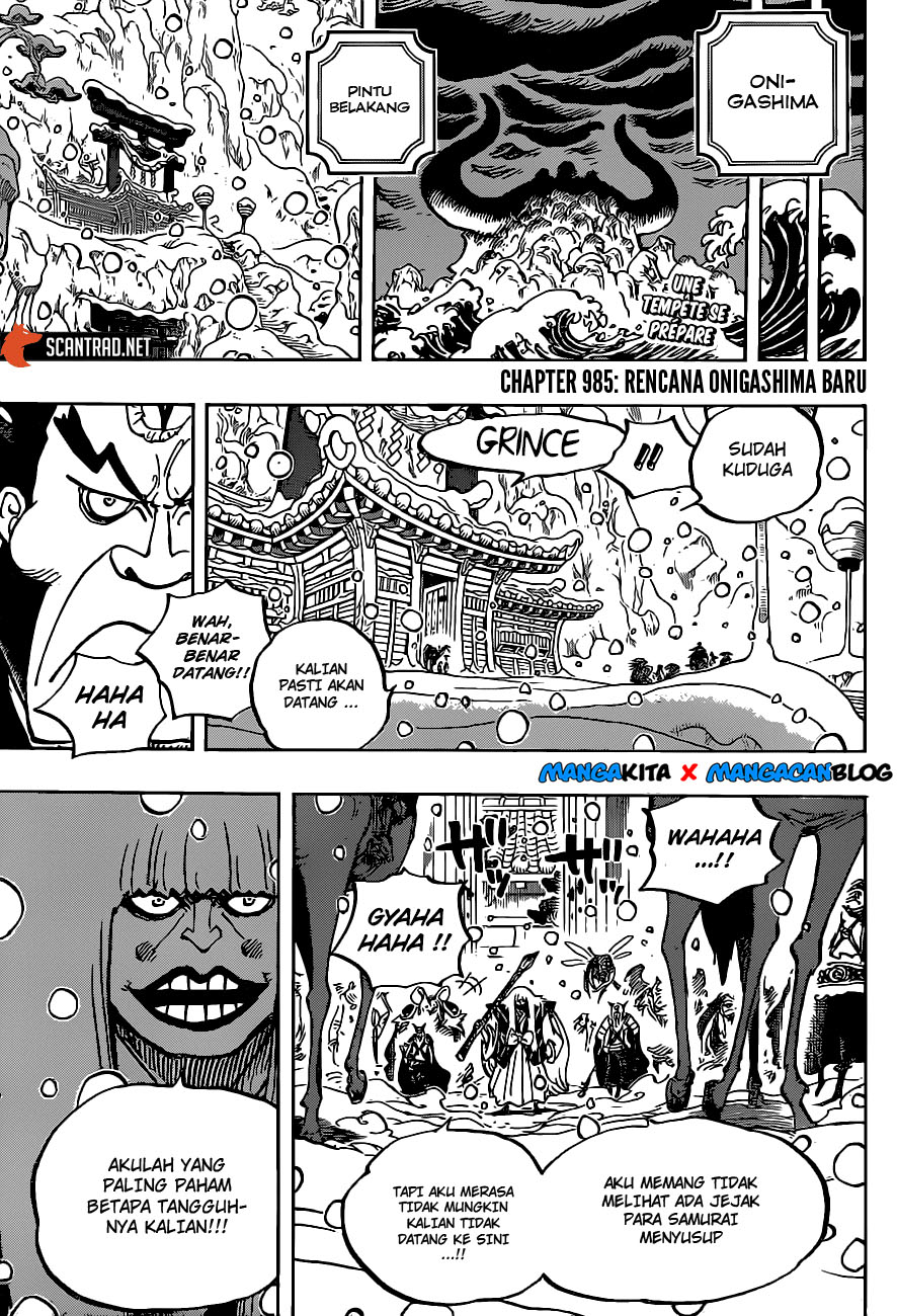 One Piece Chapter 985