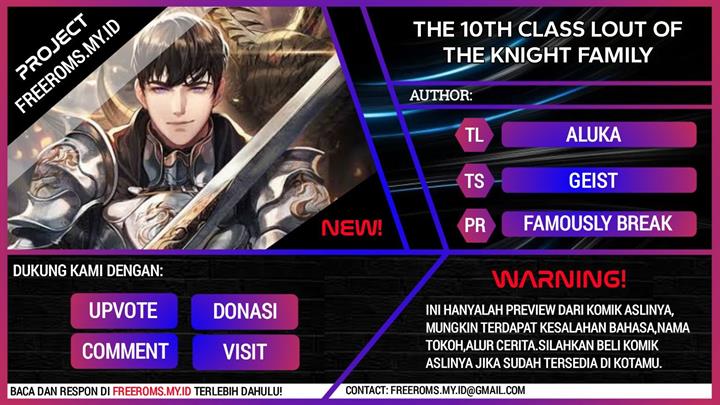 The 10th Class Lout of the Knight Family Chapter 5