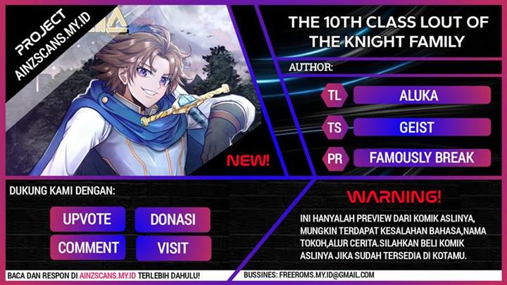 The 10th Class Lout of the Knight Family Chapter 6