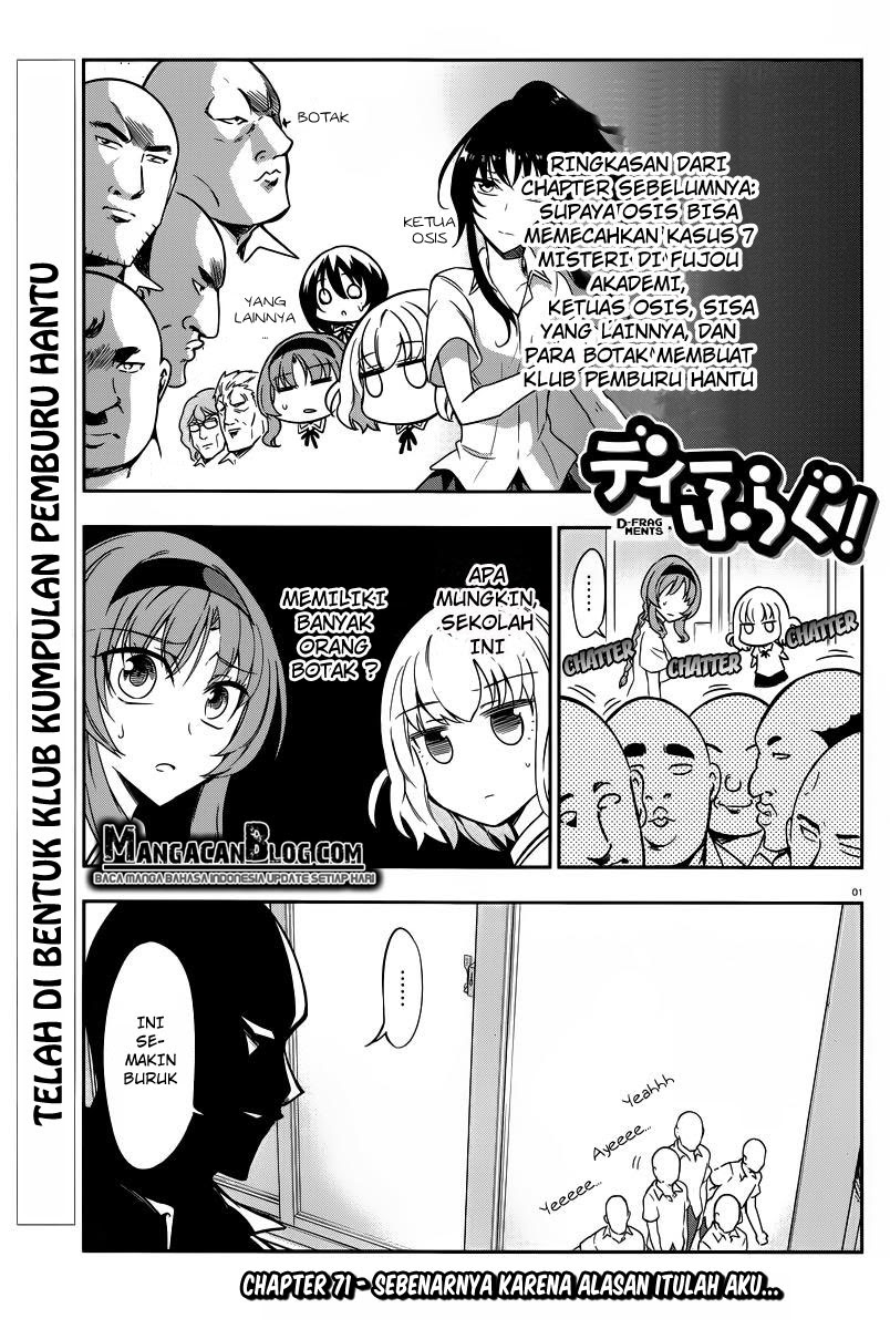 D-Frag! Chapter 71