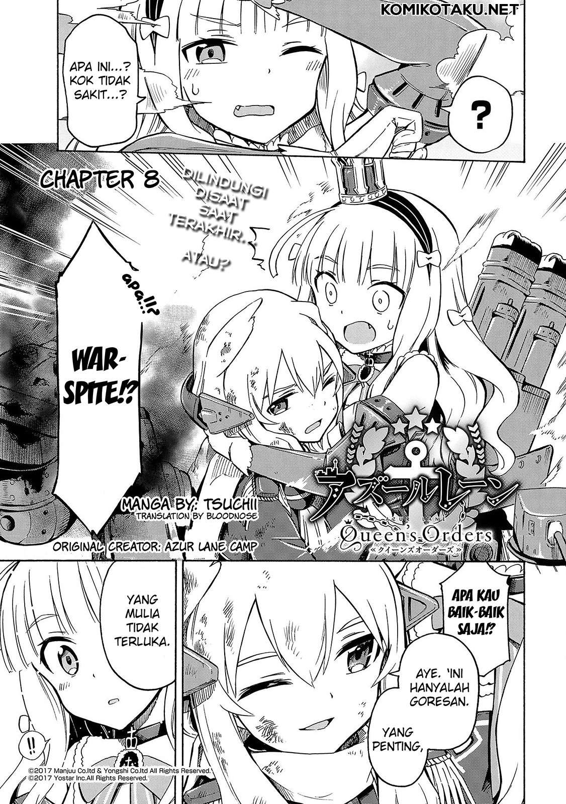 Azur Lane Queen’s Orders Chapter 08