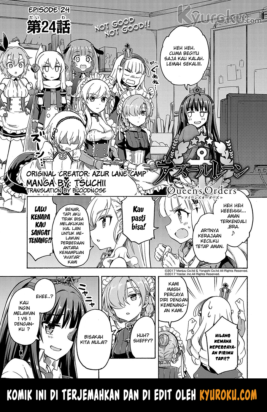 Azur Lane Queen’s Orders Chapter 24