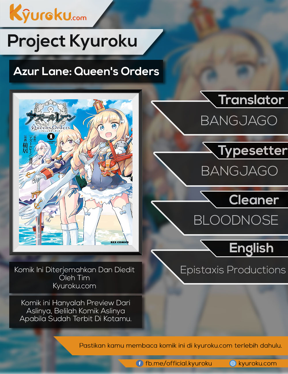 Azur Lane Queen’s Orders Chapter 37