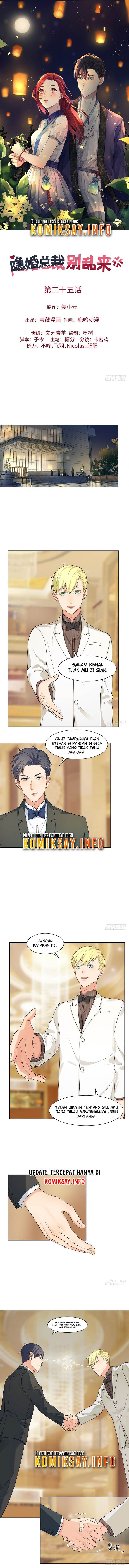 The Hidden Marriage President, Don’t Mess Around Chapter 25