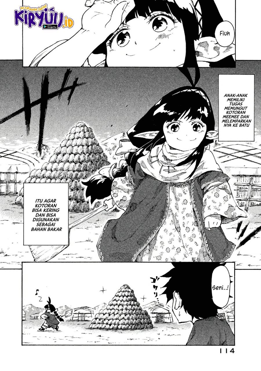 Mazumeshi Elf to Yuboku gurashi Chapter 4