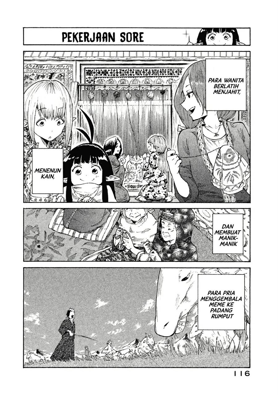 Mazumeshi Elf to Yuboku gurashi Chapter 4