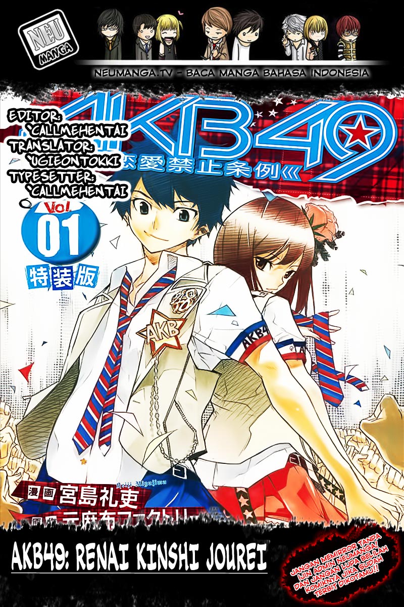 AKB49 – Renai Kinshi Jourei Chapter 144