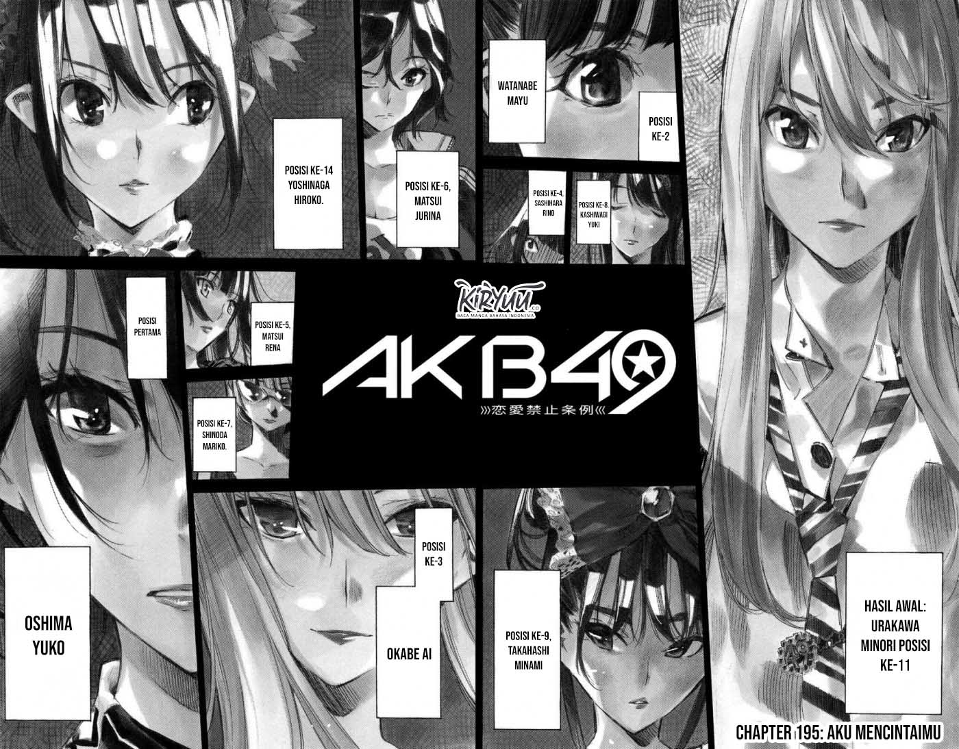 AKB49 – Renai Kinshi Jourei Chapter 195