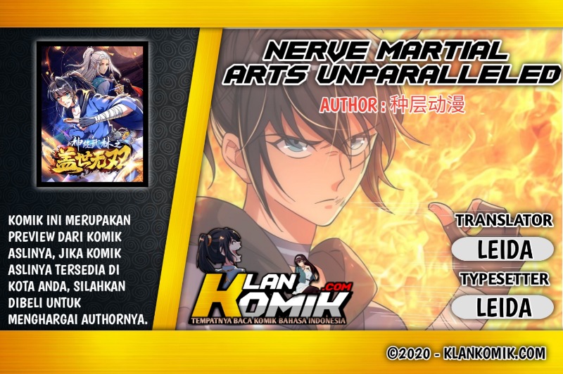 Nerve Martial Arts Unparalleled Chapter 00