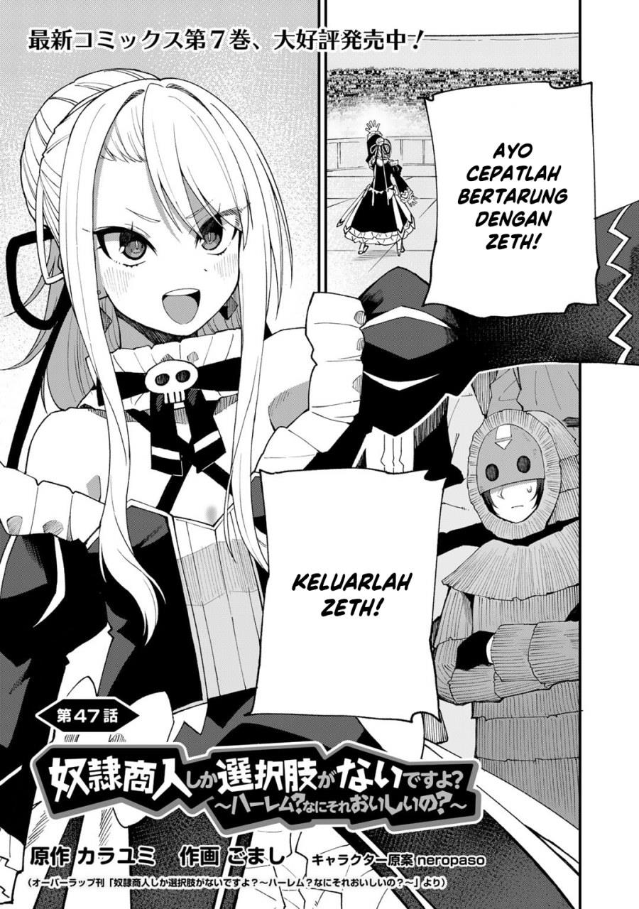 Dorei Shounin shika Sentakushi ga nai desu yo? ~Harem? Nani sore oishii no?~ Chapter 47