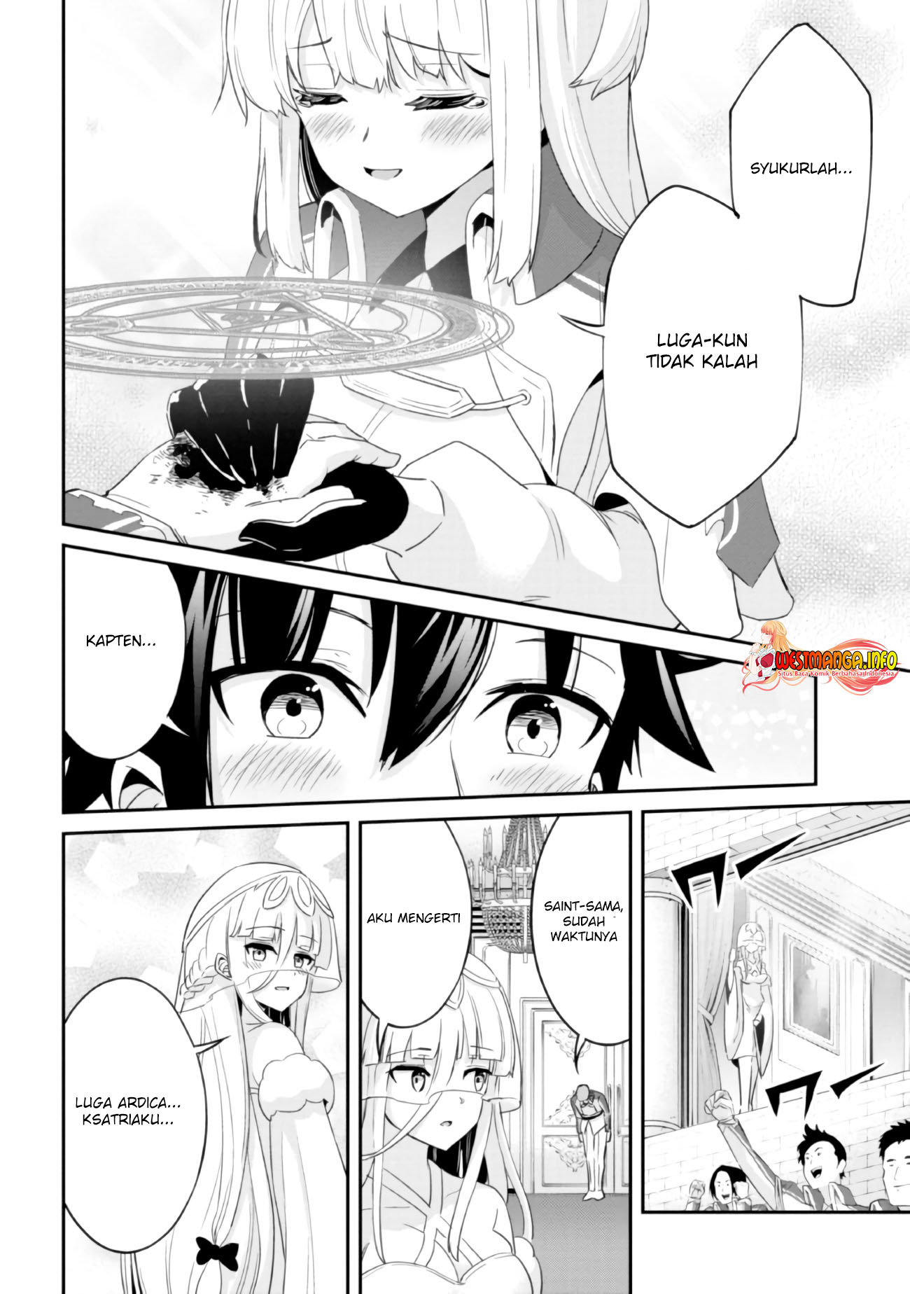 Seikishi ni Natta kedo Danchou no Oppai ga Sugosugite Kokoro ga Kiyomerarenai Chapter 10