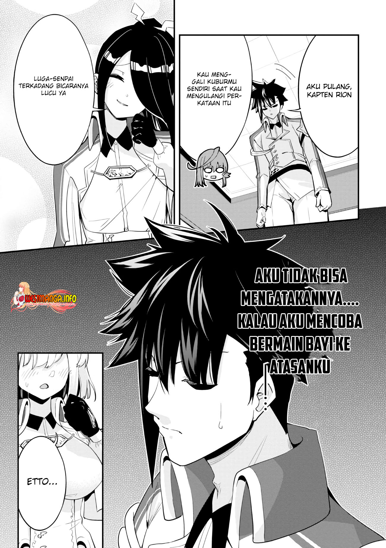 Seikishi ni Natta kedo Danchou no Oppai ga Sugosugite Kokoro ga Kiyomerarenai Chapter 15.1