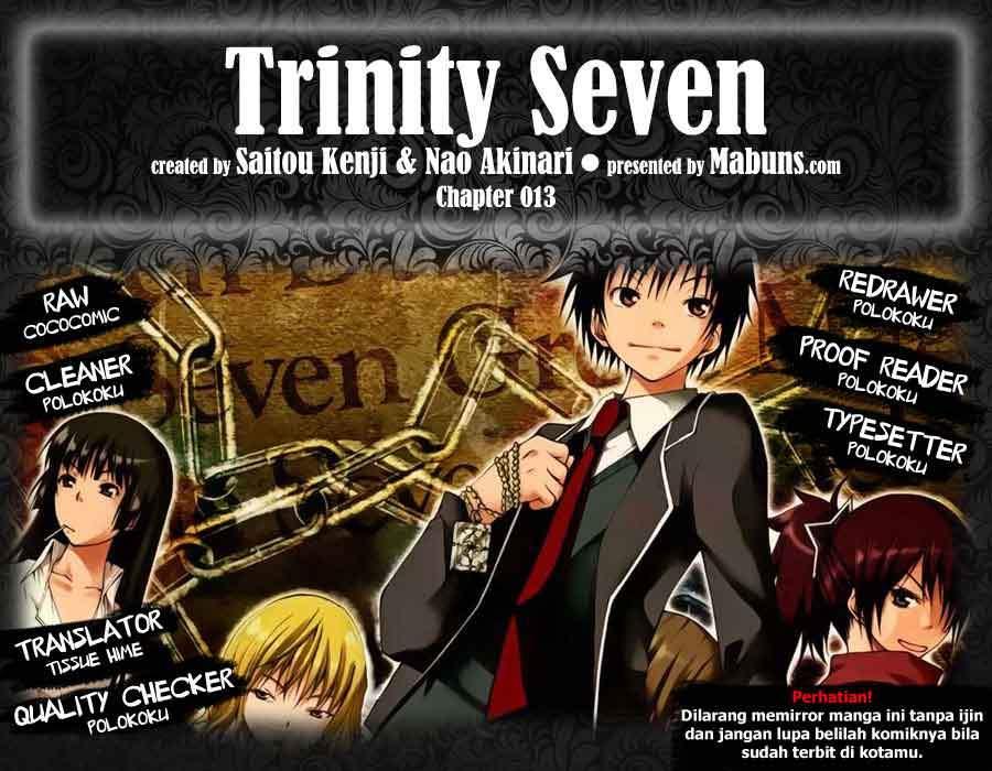 Trinity Seven Chapter 13