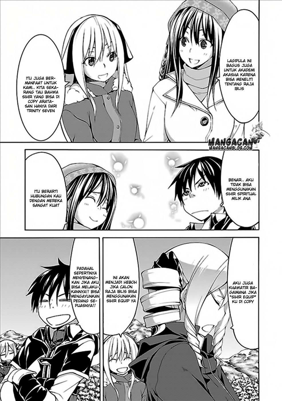 Trinity Seven Chapter 62