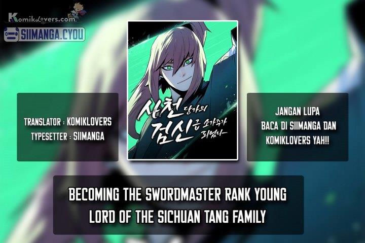 Becoming the Swordmaster Rank Young Lord of the Sichuan Tang Family Chapter 15