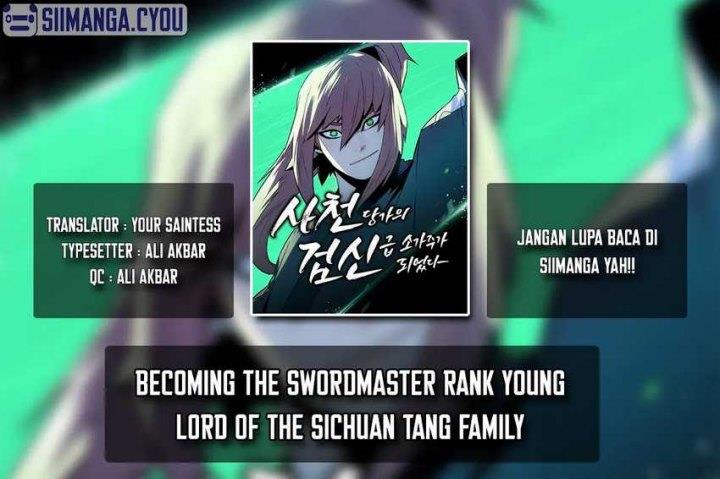 Becoming the Swordmaster Rank Young Lord of the Sichuan Tang Family Chapter 6