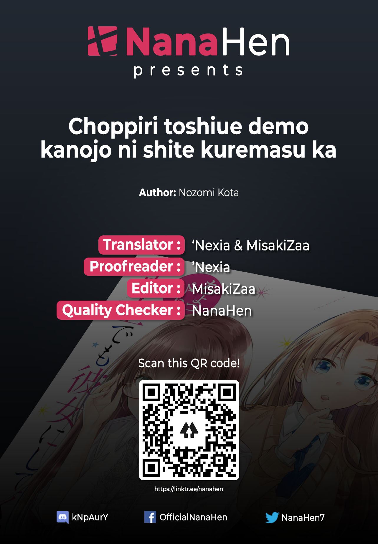 Choppiri Toshiue Demo Kanojo ni Shite Kuremasu ka? Chapter 15