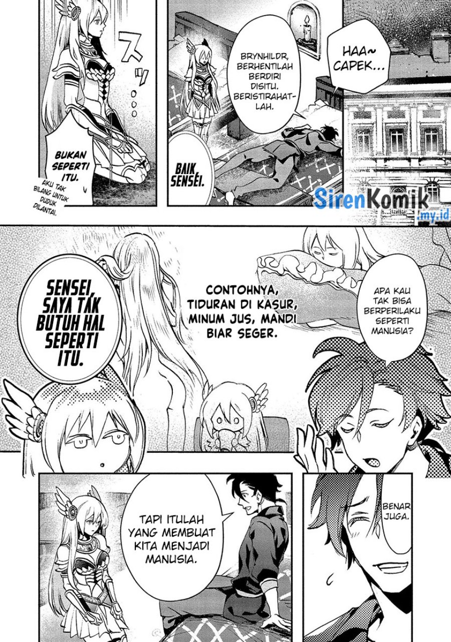 Class Shoukan ni Makikomareta Kyoushi, Hazure Sukiru de Kikai Shoujo wo Shuuri suru Chapter 4