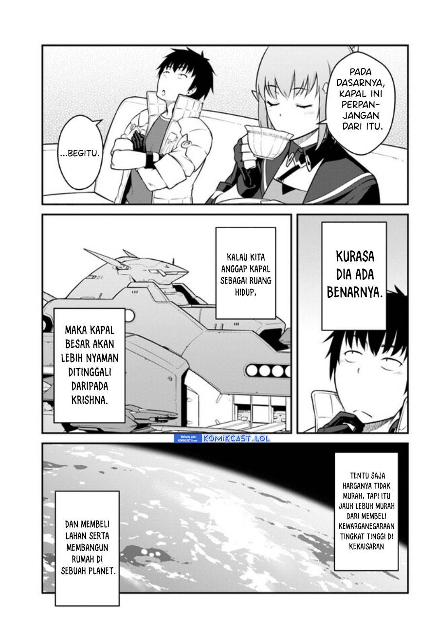 Mezametara Saikyou Soubi to Uchuusen-mochi Datta no de, Ikkodate Mezashite Youhei Toshite Jiyuu ni Ikitai Chapter 34.2