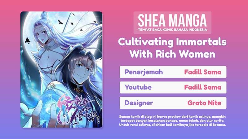 Cultivating Immortals With Rich Women Chapter 25