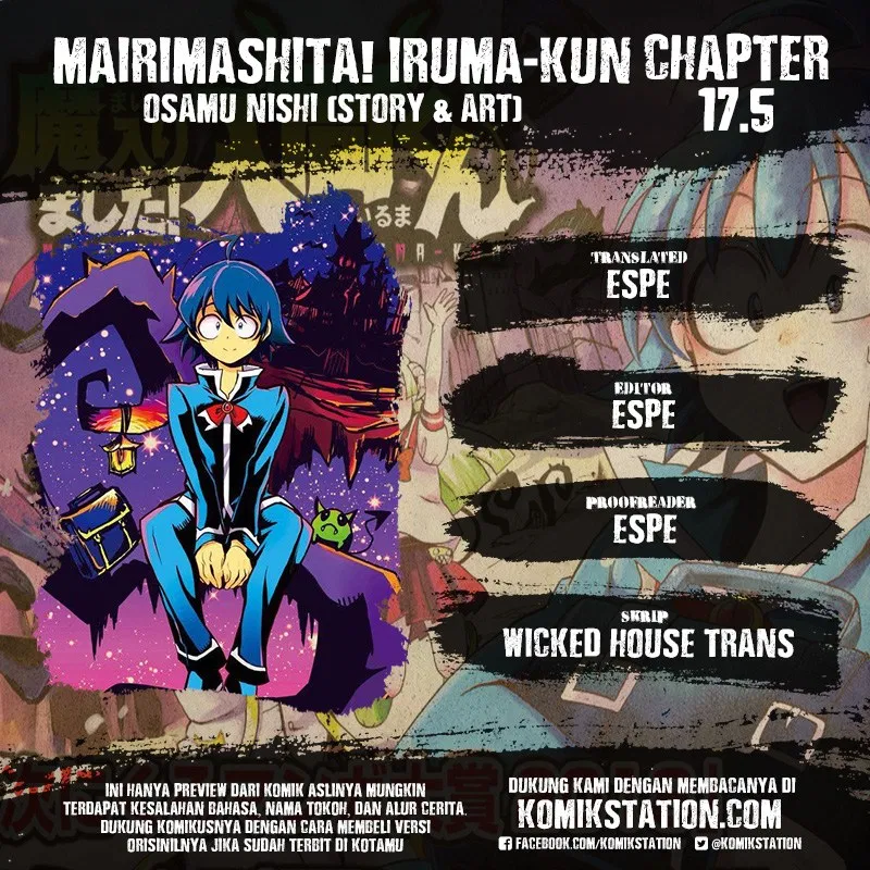 Mairimashita! Iruma-kun Chapter 17.5