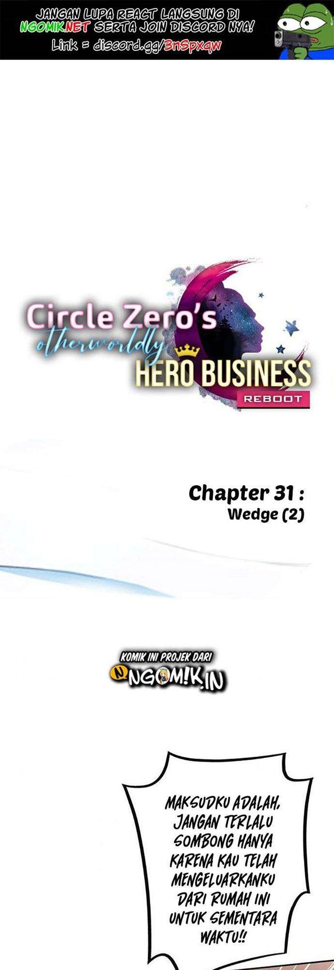 Circle Zero’s Otherworldly Hero Business: Reboot Chapter 31
