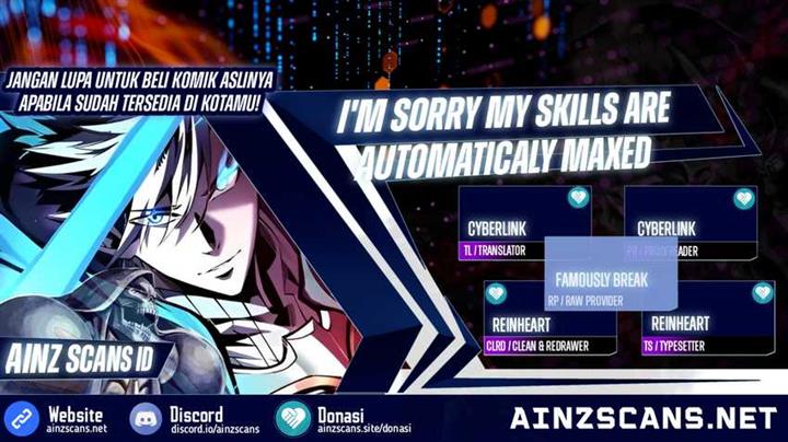 I’m Sorry, My Skills Max Out by Themselves Chapter 9