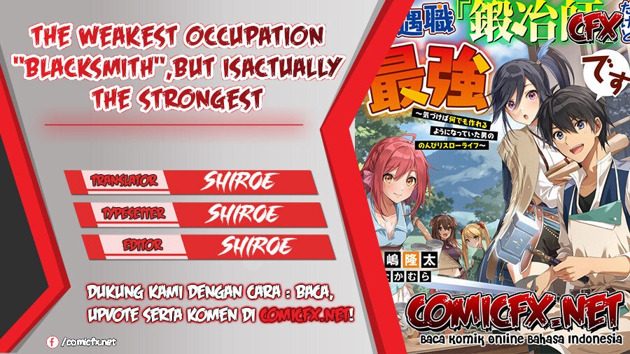 The Weakest Occupation “Blacksmith,” but It’s Actually the Strongest Chapter 27